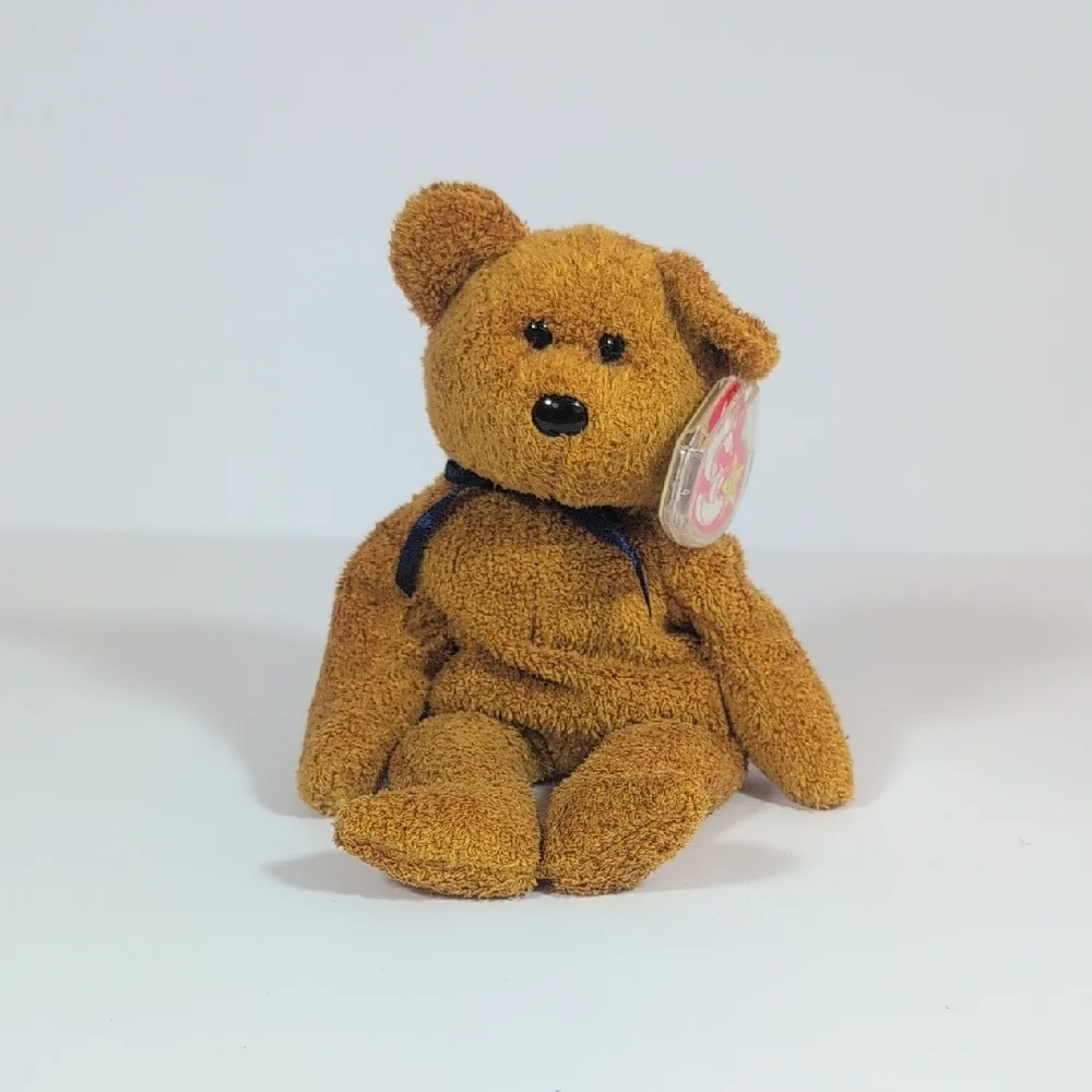Ty Beanie Baby Vintage Fuzz Bear 1999